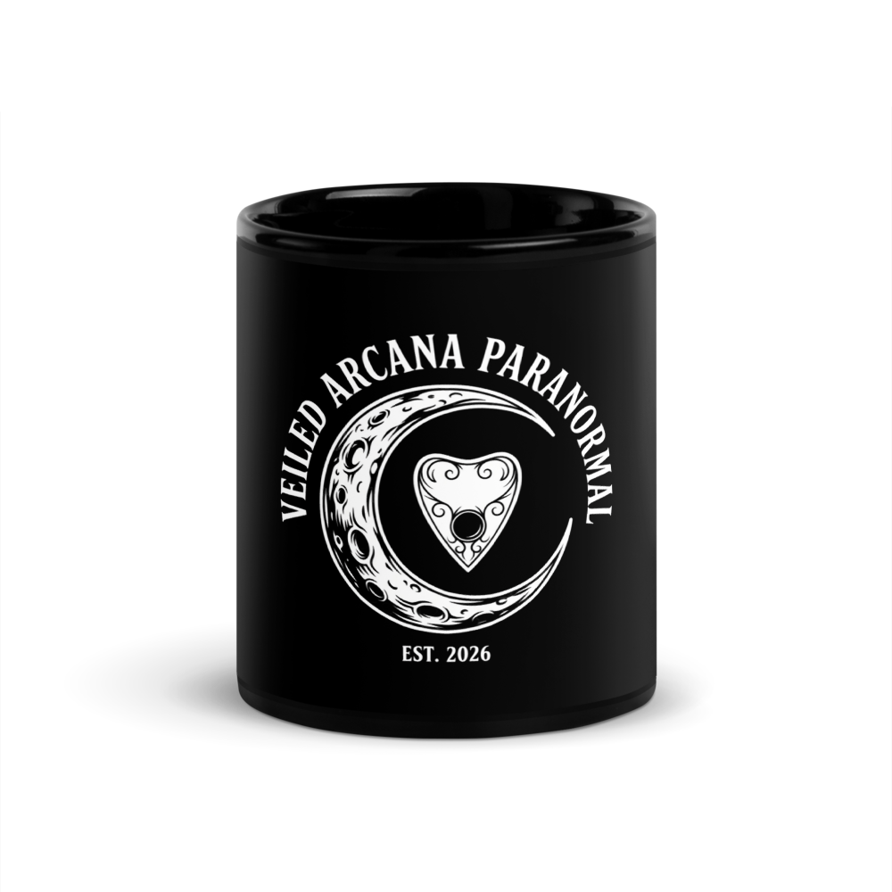 ​Veiled Arcana Celestial Planchette Black Mug