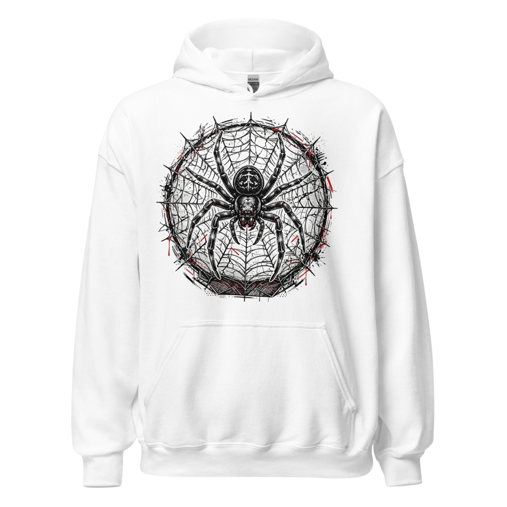 VENOM WEB - Oversized white hoodie