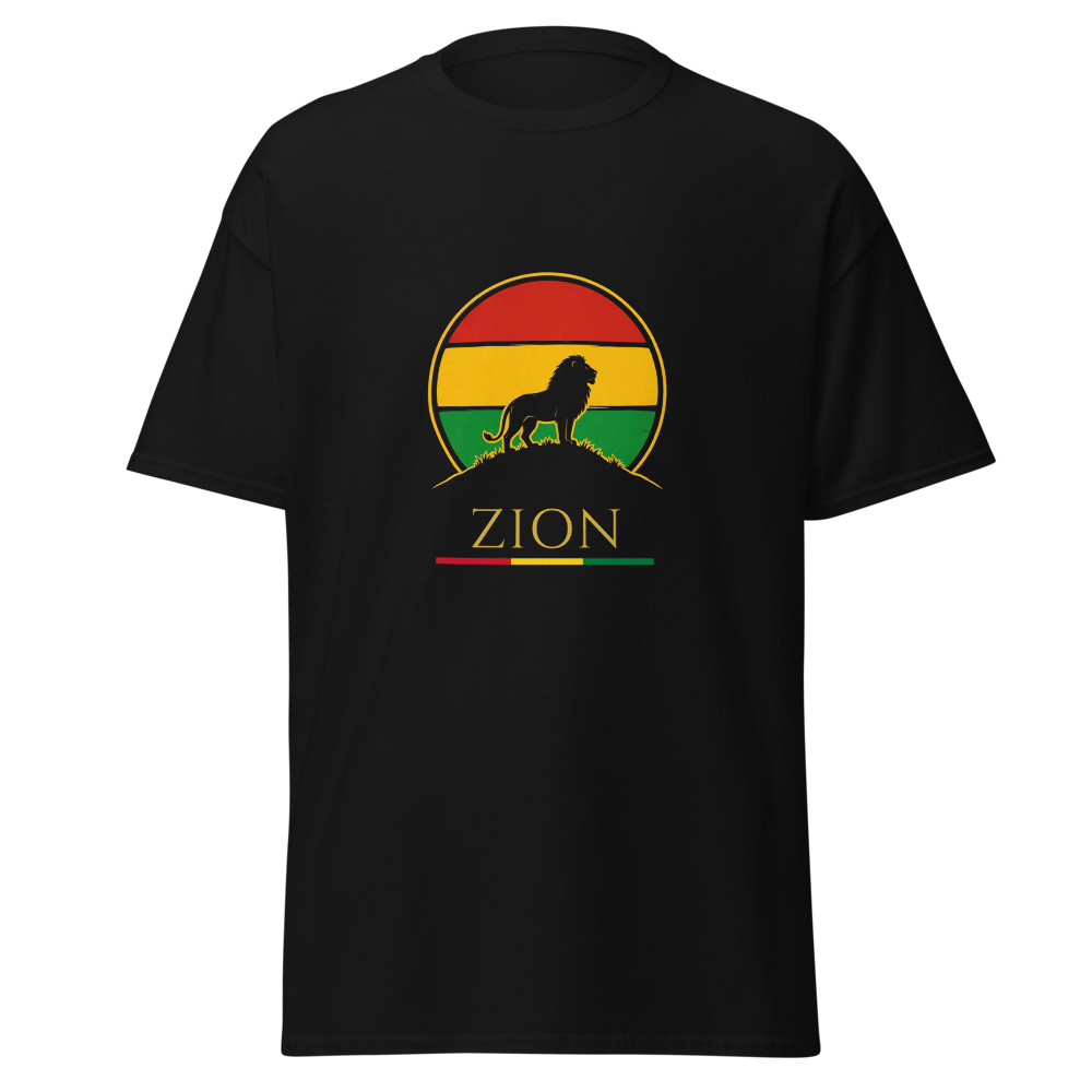 Ife mi — Zion Lion Sunrise Tee