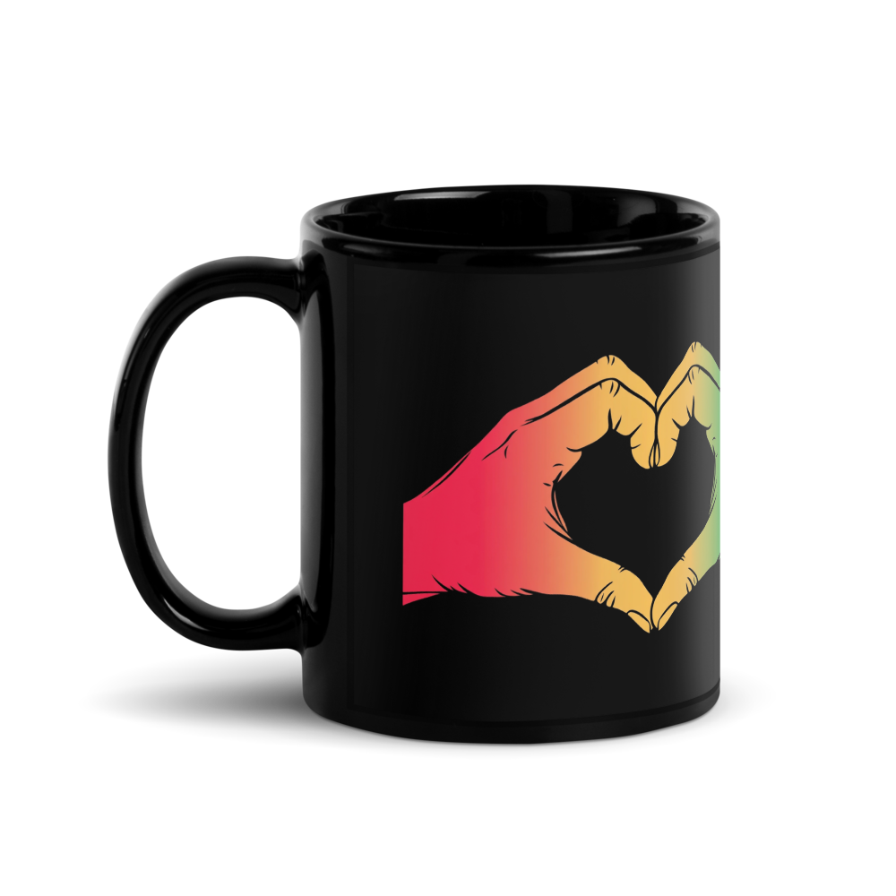 Ife mi — One Love Hands Mug