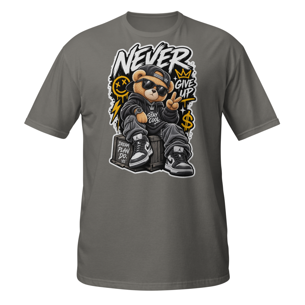 Bear never give up