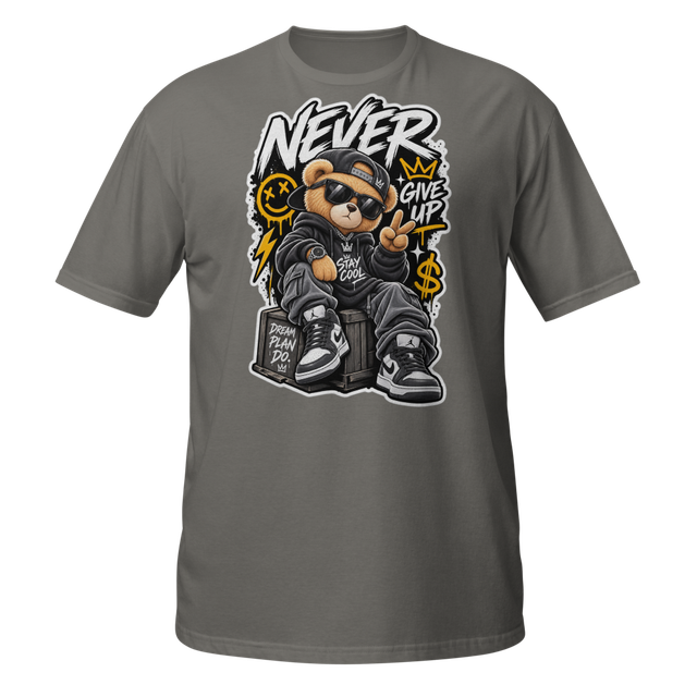 Bear never give up