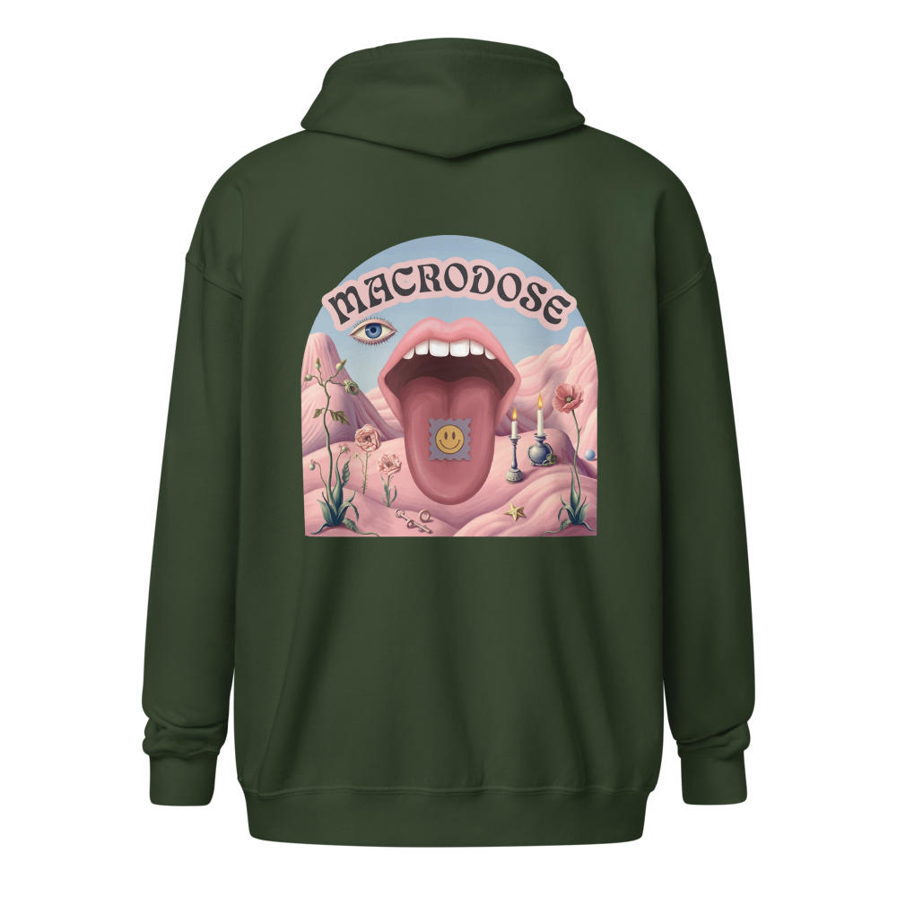 Macrodose Zip Hoodie