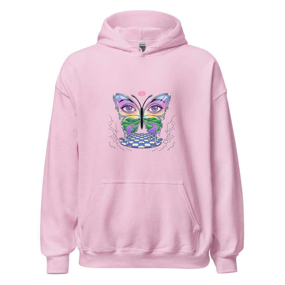 Hyper Color Butterfly Hoodie