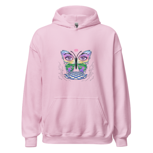 Hyper Color Butterfly Hoodie