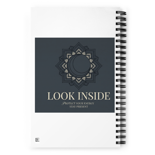 Aesthetic Minimalist Motivation Spiral Notebook