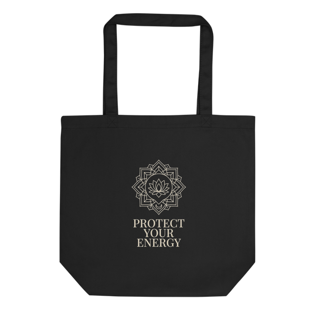 Protect Your Energy Mandala Eco Tote Bag