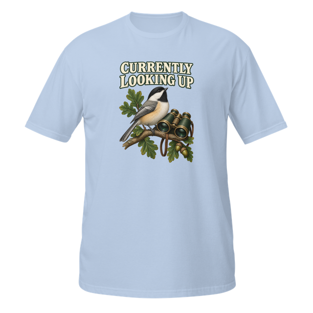 Currently Looking Up — Birdwatching Tee