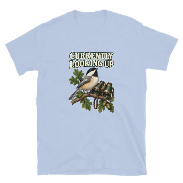 Currently Looking Up — Birdwatching Tee
