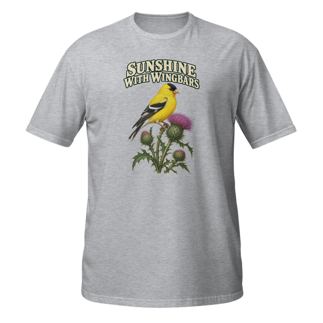 Sunshine With Wingbars — Goldfinch Tee
