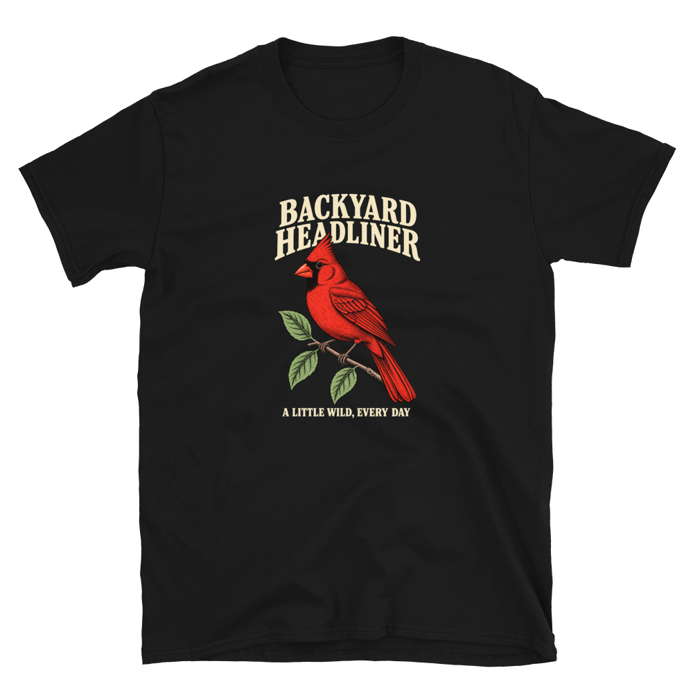 Backyard Headliner — Cardinal Graphic Tee
