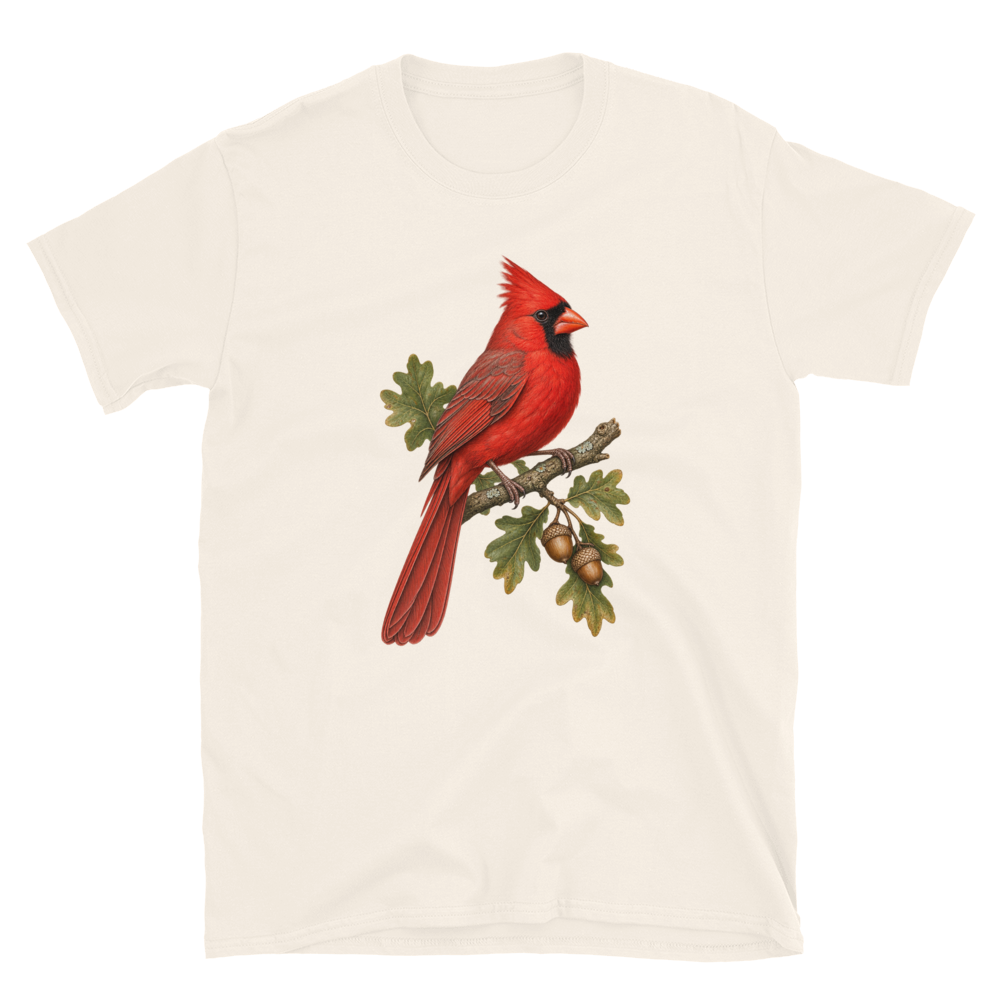 Northern Cardinal — Botanical Bird Tee