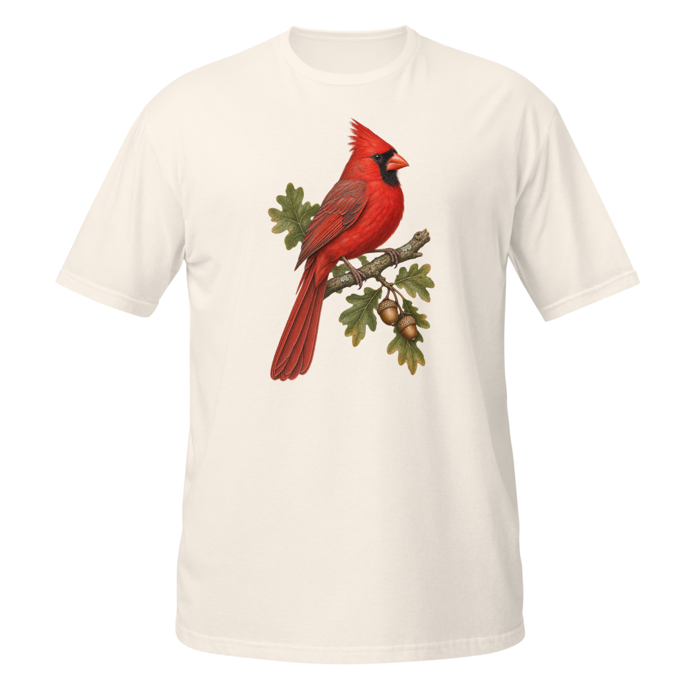 Northern Cardinal — Botanical Bird Tee