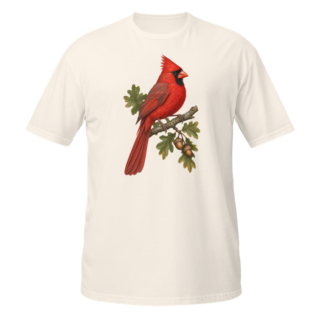 Northern Cardinal — Botanical Bird Tee