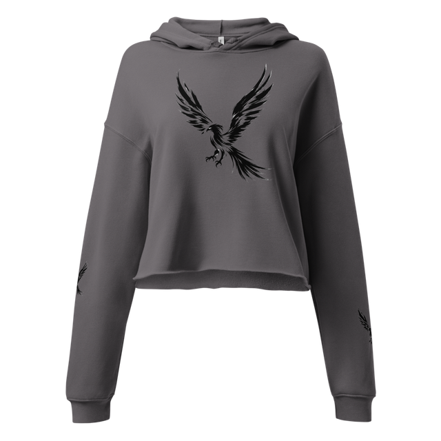 Phoenix Cropped Hoodie - Rise Gym Streetwear