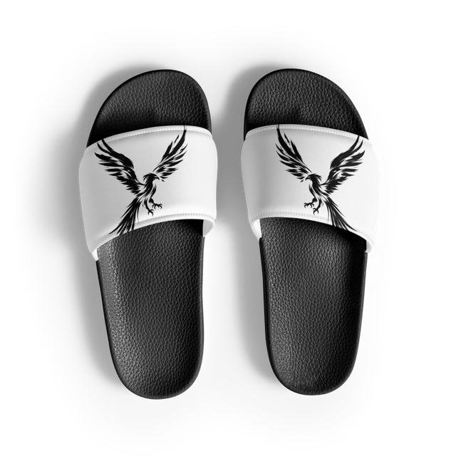 Phoenix Black Slides - Rise Gym Sandals Streetwear