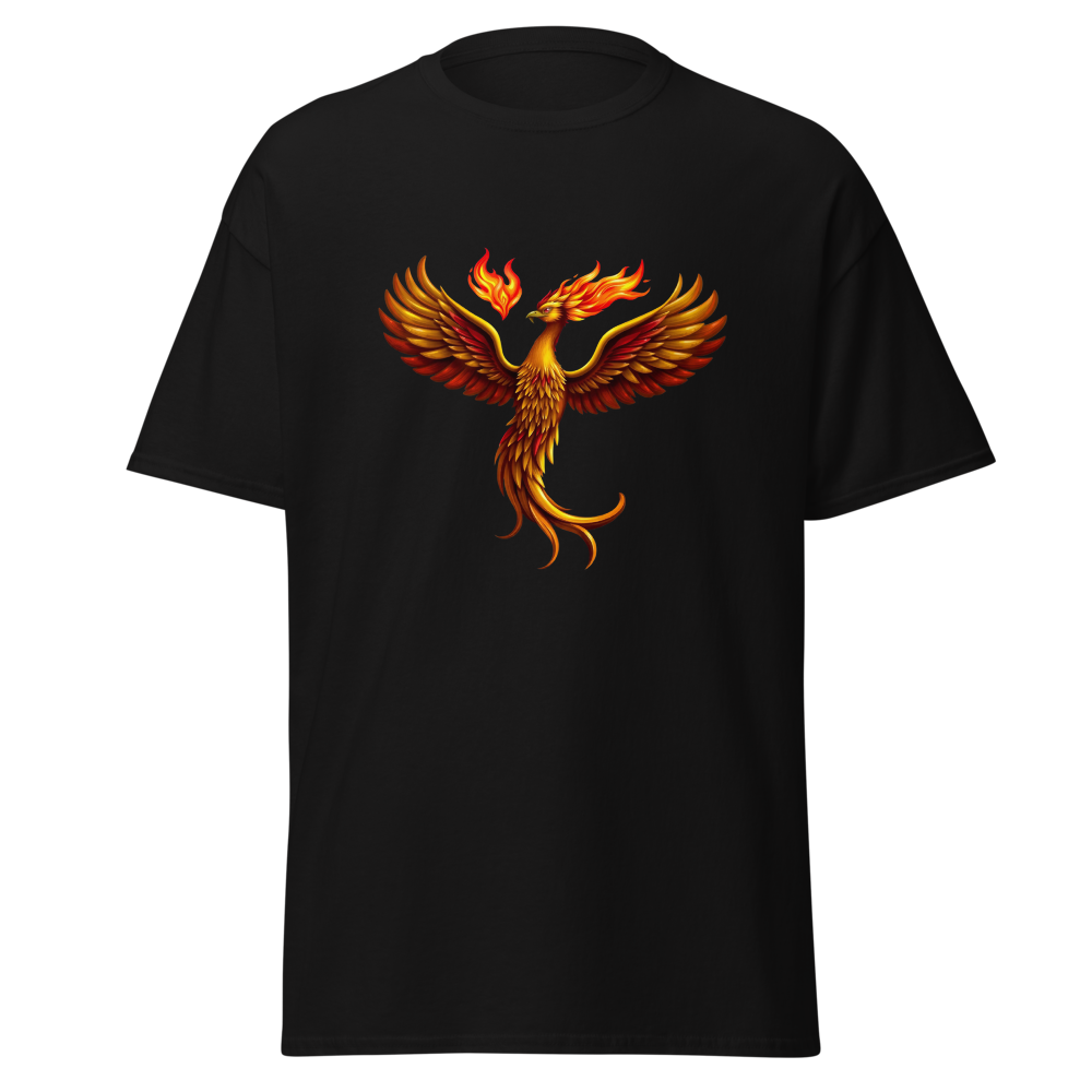 Phoenix Rise Again - Motivational Graphic T-Shirt 