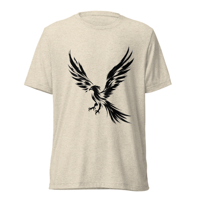 Phoenix Rise Teal T-Shirt - Gym Motivation Streetw