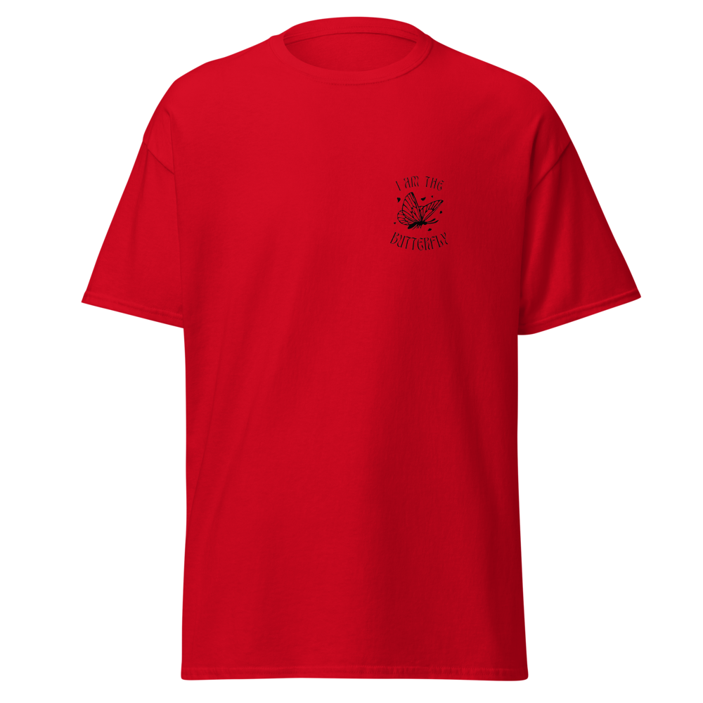 Butterfly Pocket Graphic Unisex T-Shirt