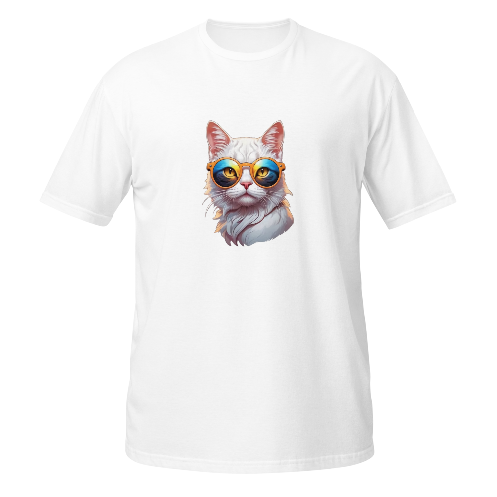 Cool Kitty Portrait T Shirt