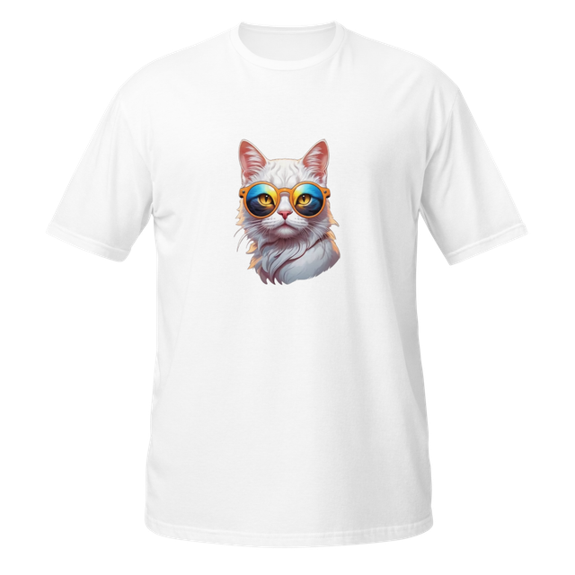 Cool Kitty Portrait T Shirt