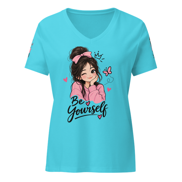 Be Yourself – Cute Girl Illustration | T-Shirt