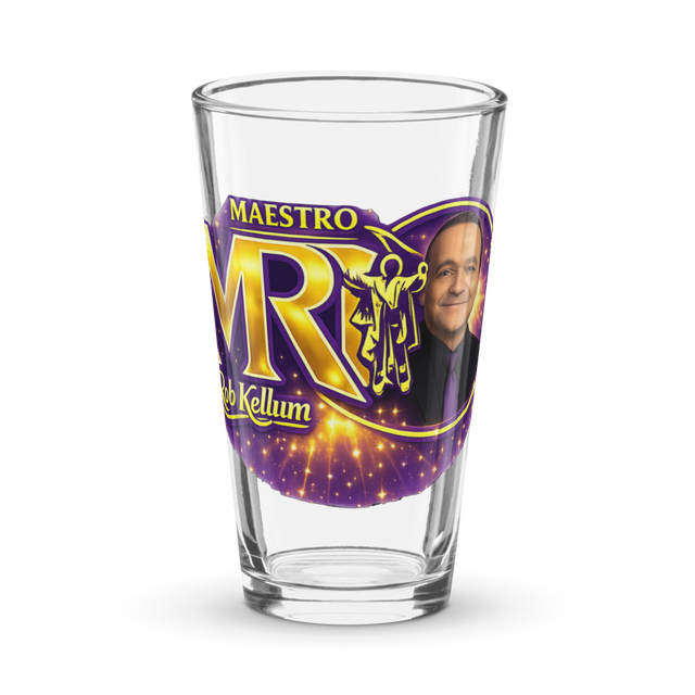 MRK pint glass