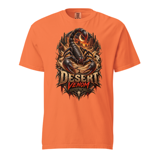 Desert Venom Scorpion T-Shirt – Dark Western Deser