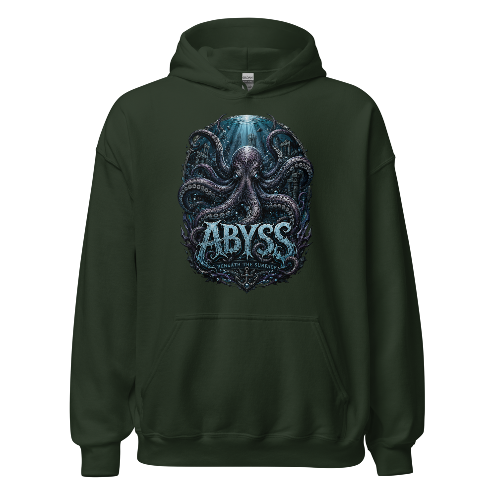 Abyss Octopus Graphic T-Shirt – Deep Sea Mystery S