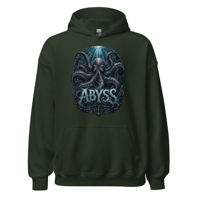 Abyss Octopus Graphic T-Shirt – Deep Sea Mystery S