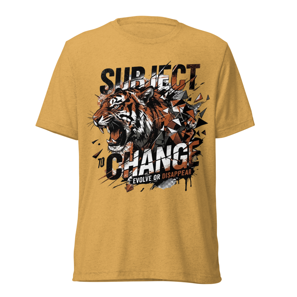 Subject to Change Tiger | Experimental Streetwear