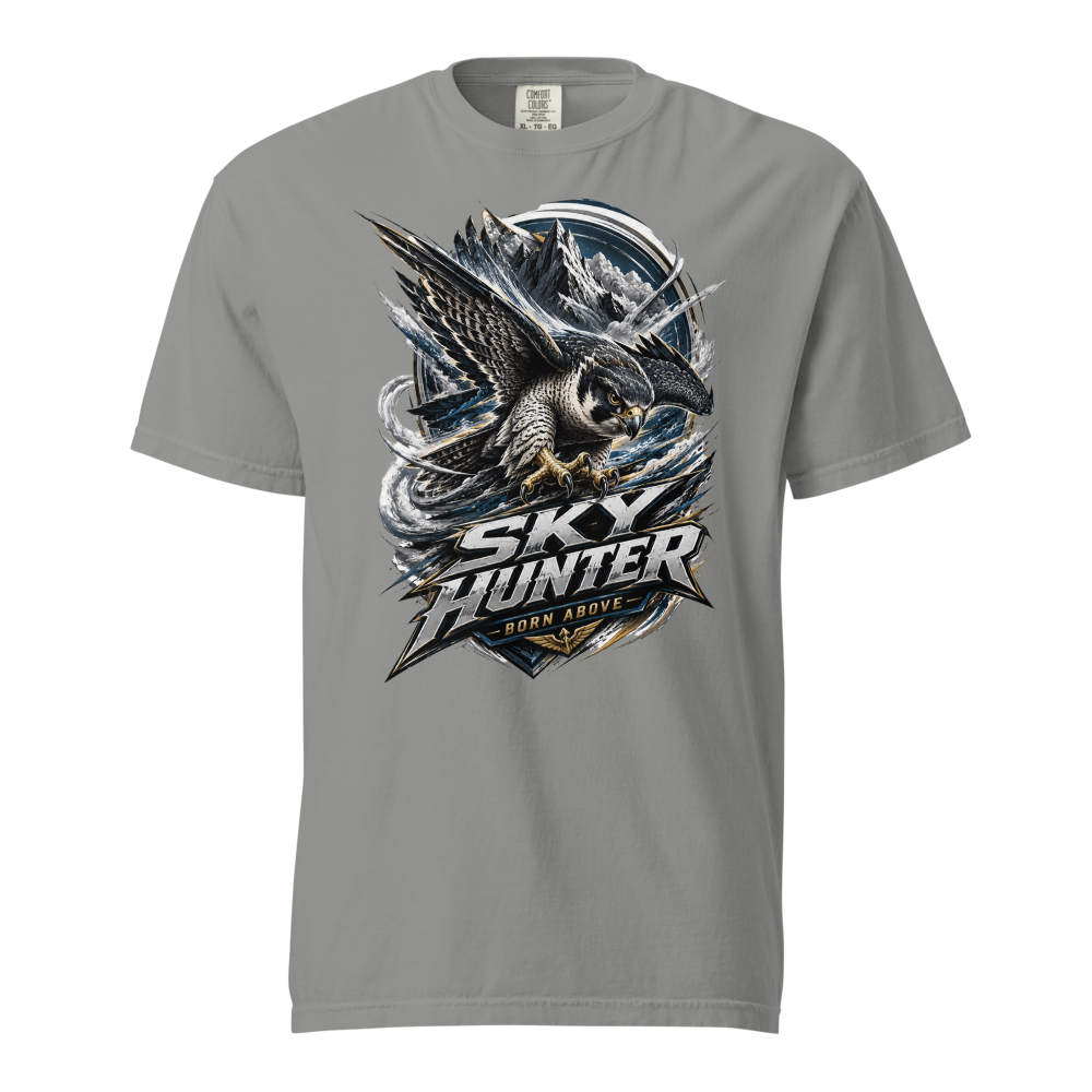 Sky Hunter Falcon T-Shirt – Dynamic Eagle-Style 