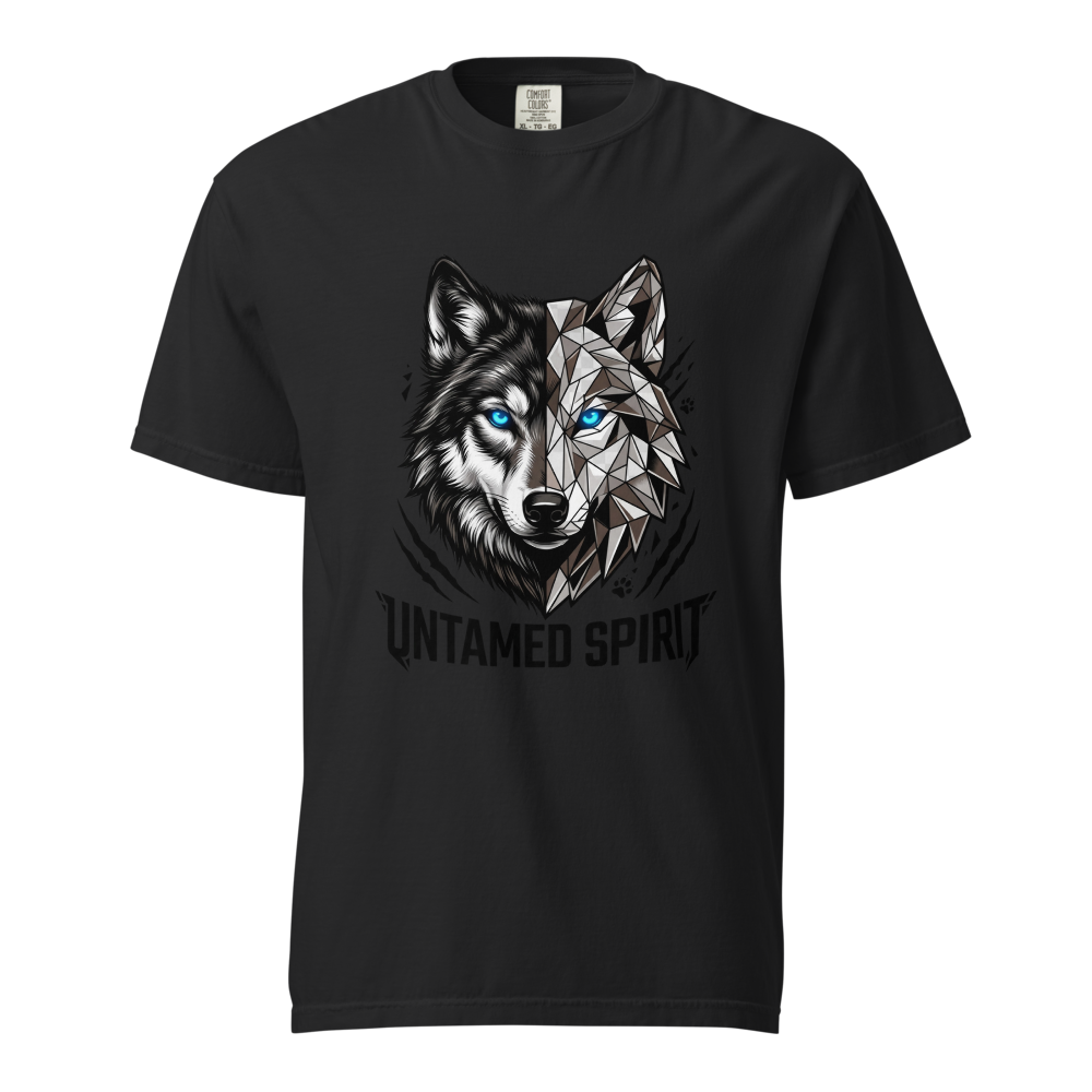 Untamed Spirit Wolf Graphic T-Shirt