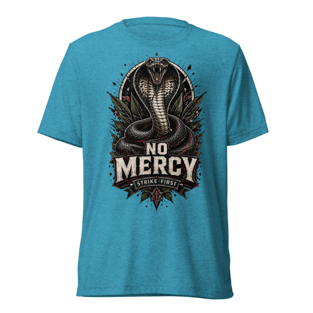 No Mercy Cobra Graphic T-Shirt – Fierce Snake Tatt