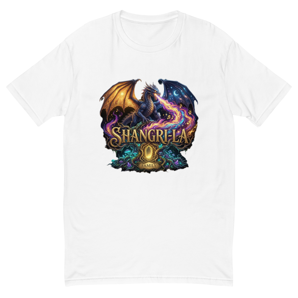 Shangri-La Sun & Moon Dragon Fitted Tee