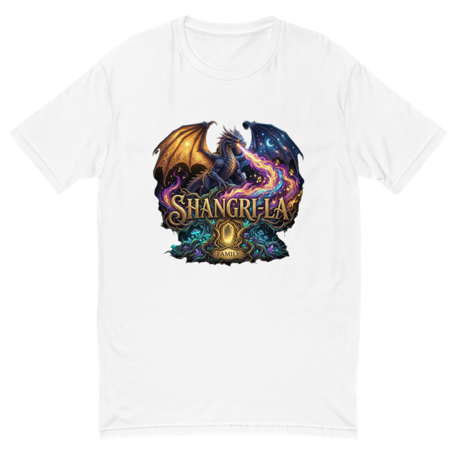 Shangri-La Sun & Moon Dragon Fitted Tee
