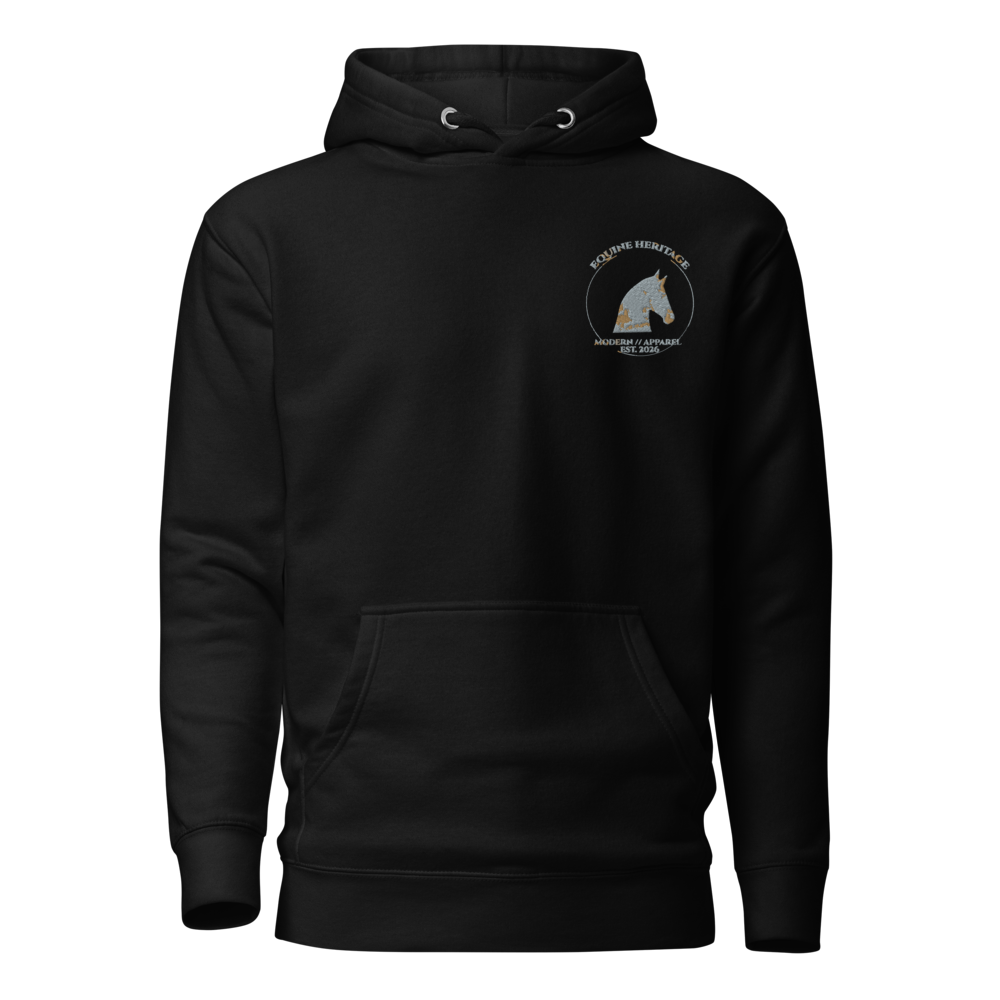Classic Retro Horse Crest Apparel Equestrian Lover
