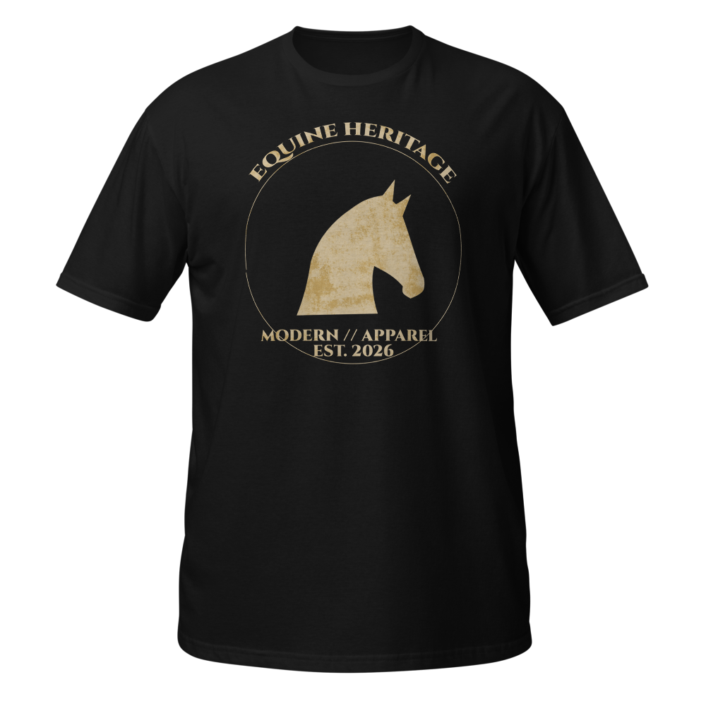 Vintage Equestrian Heritage Badge T-Shirt Classic