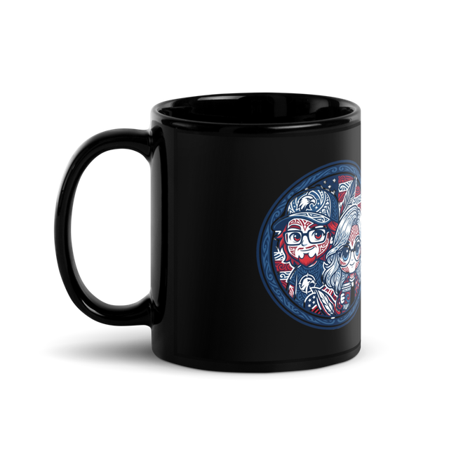 Handy & Miss Da Tribal mug