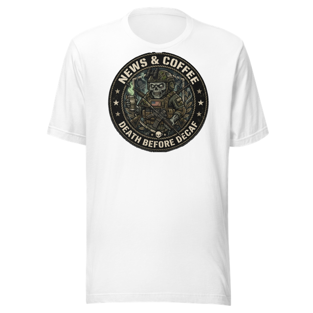 News & Coffee- Death Before Decaf