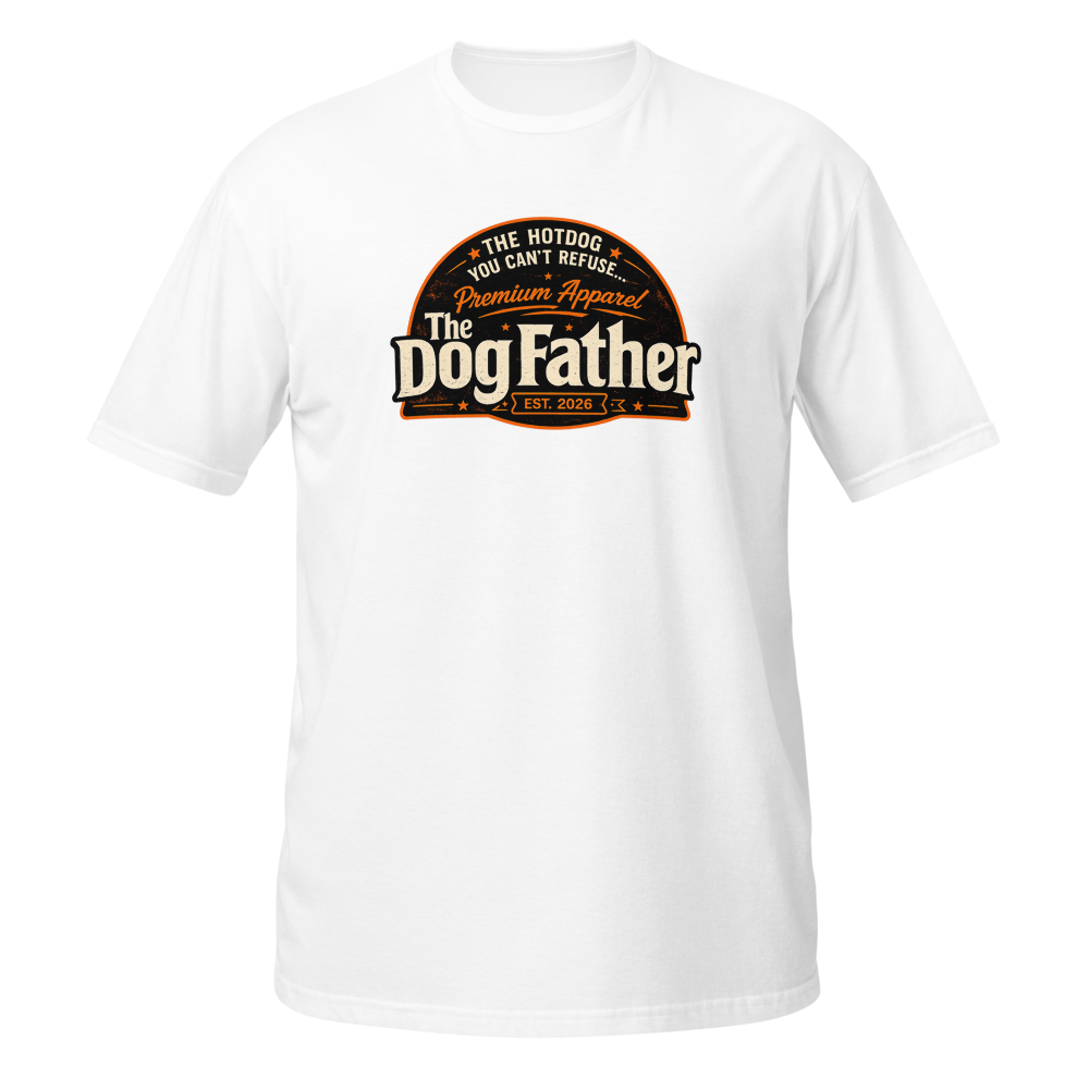 The DogFather Premium Front & Back Logo T-Shirt