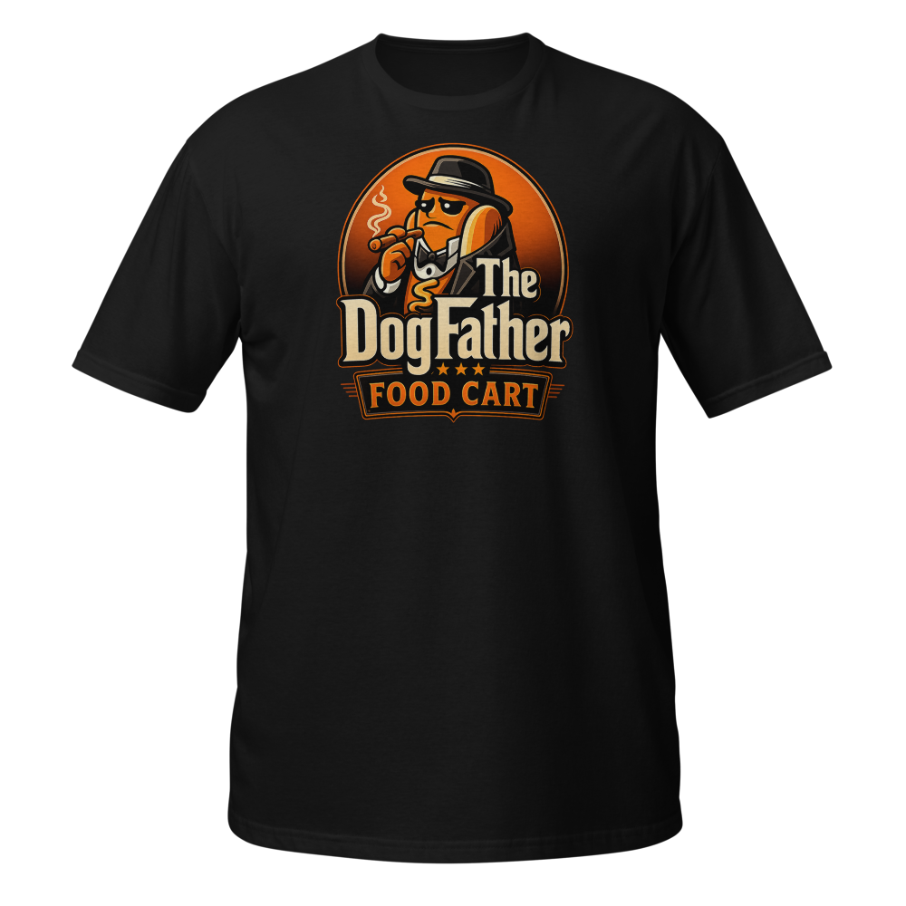 The DogFather Food Cart Official Logo T-Shirt 
