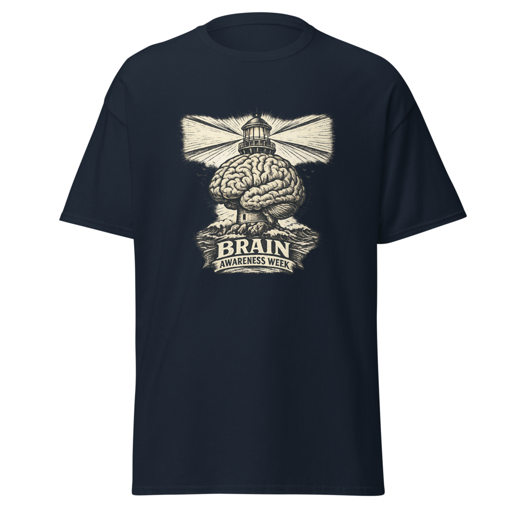 The Brain Lighthouse Vintage Brain Awareness Week