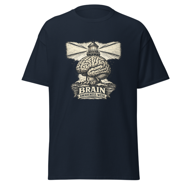 The Brain Lighthouse Vintage Brain Awareness Week