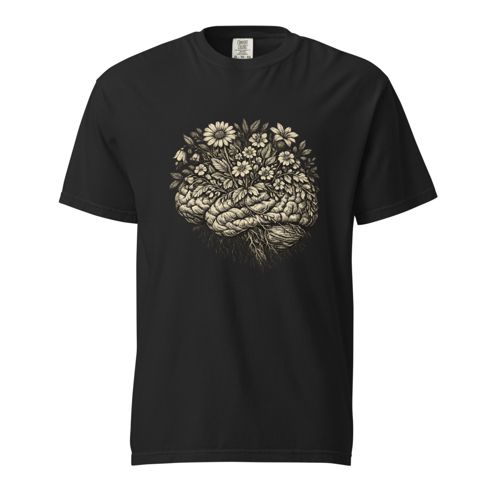 Brain Garden Vintage Brain Awareness Week Botanica