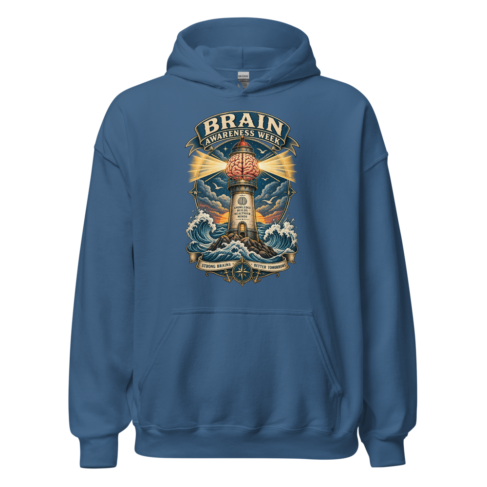 The Brain Lighthouse Vintage Brain Awareness Week