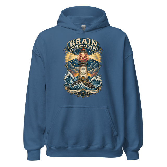 The Brain Lighthouse Vintage Brain Awareness Week