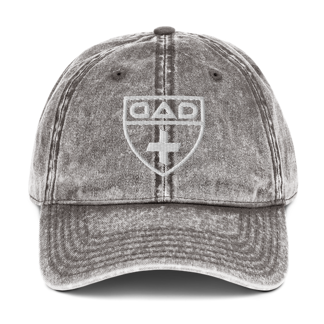 White Crest Logo Vintage Cap