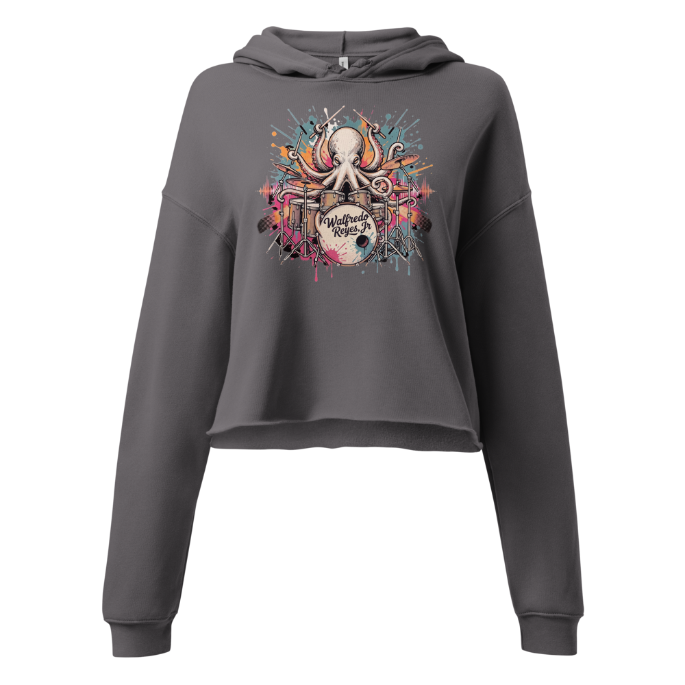 OctoBeat Women's Cropped Hoodie