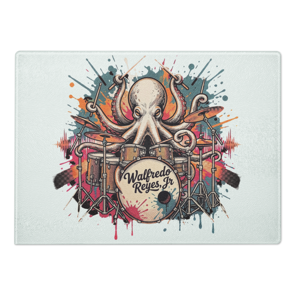 OctoBeat Glass Cutting Board